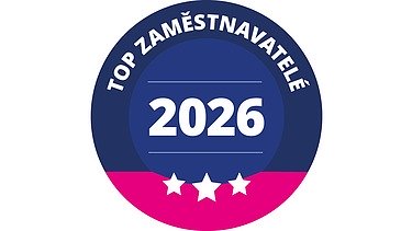 Grafické řešení titulu TOP Zaměstnavatelé 2026