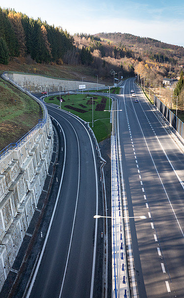 Nová silnice I/69 Vsetín