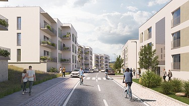 Vizualizace projektu - architektonický ateliér A99