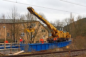 Kolejový jeřáb