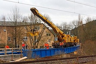 Kolejový jeřáb