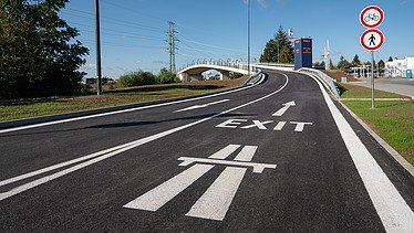 Napojení Metropole Zličín na Rozvadovskou spojku