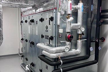 Technické zabezpečení budov - detail realizace