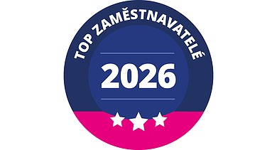 Grafické řešení titulu TOP Zaměstnavatelé 2026