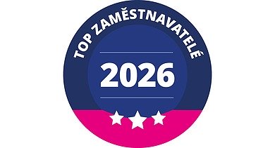 Grafické řešení titulu TOP Zaměstnavatelé 2026