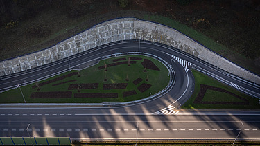Nová silniční rampa Mostecká