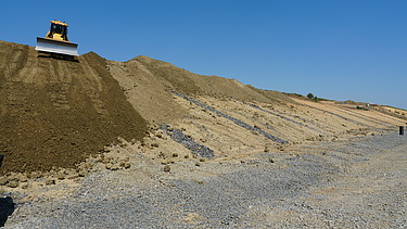 Pohled na staveniště