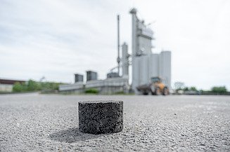 Marshallova tělesa s betonárkou 