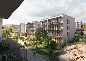 Vizualizace - architektonický atelier A99
